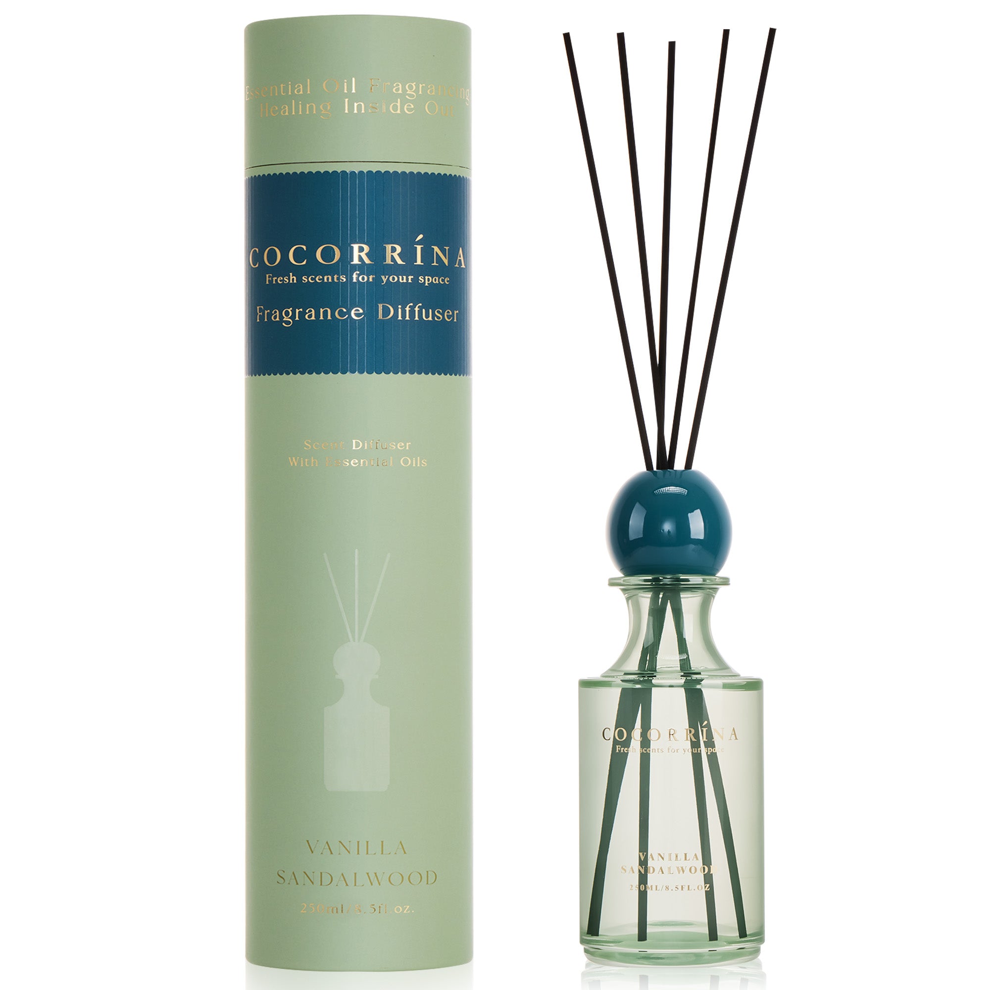 COCORRÍNA Vanilla Sandalwood Reed Diffuser