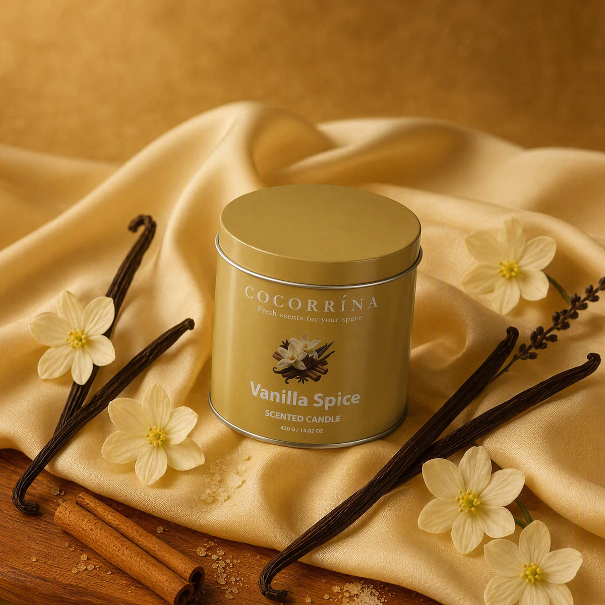 COCORRÍNA Vanilla Spice Candle 14.82oz