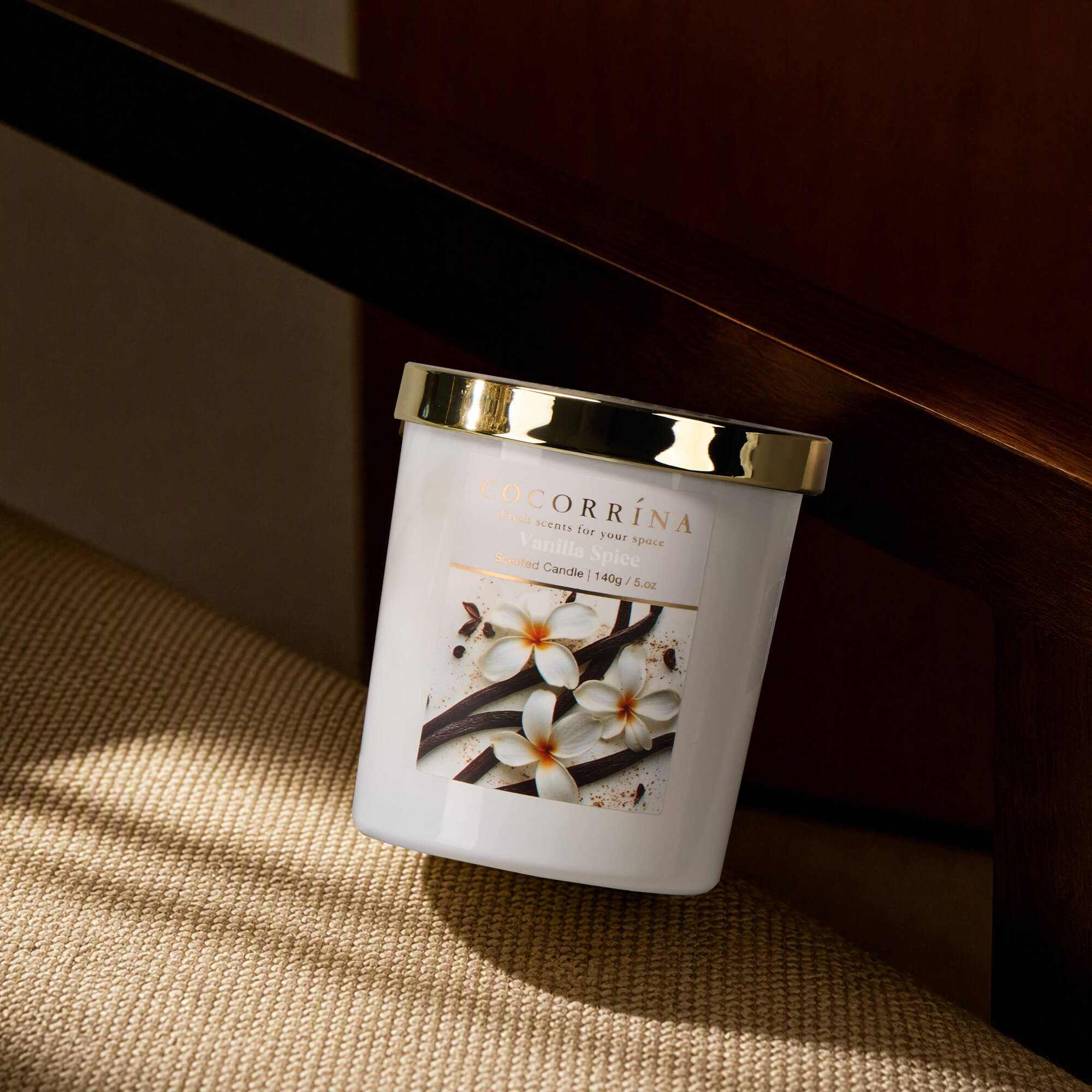COCORRÍNA 5.oz Vanilla Spice Candle(Pre-order)