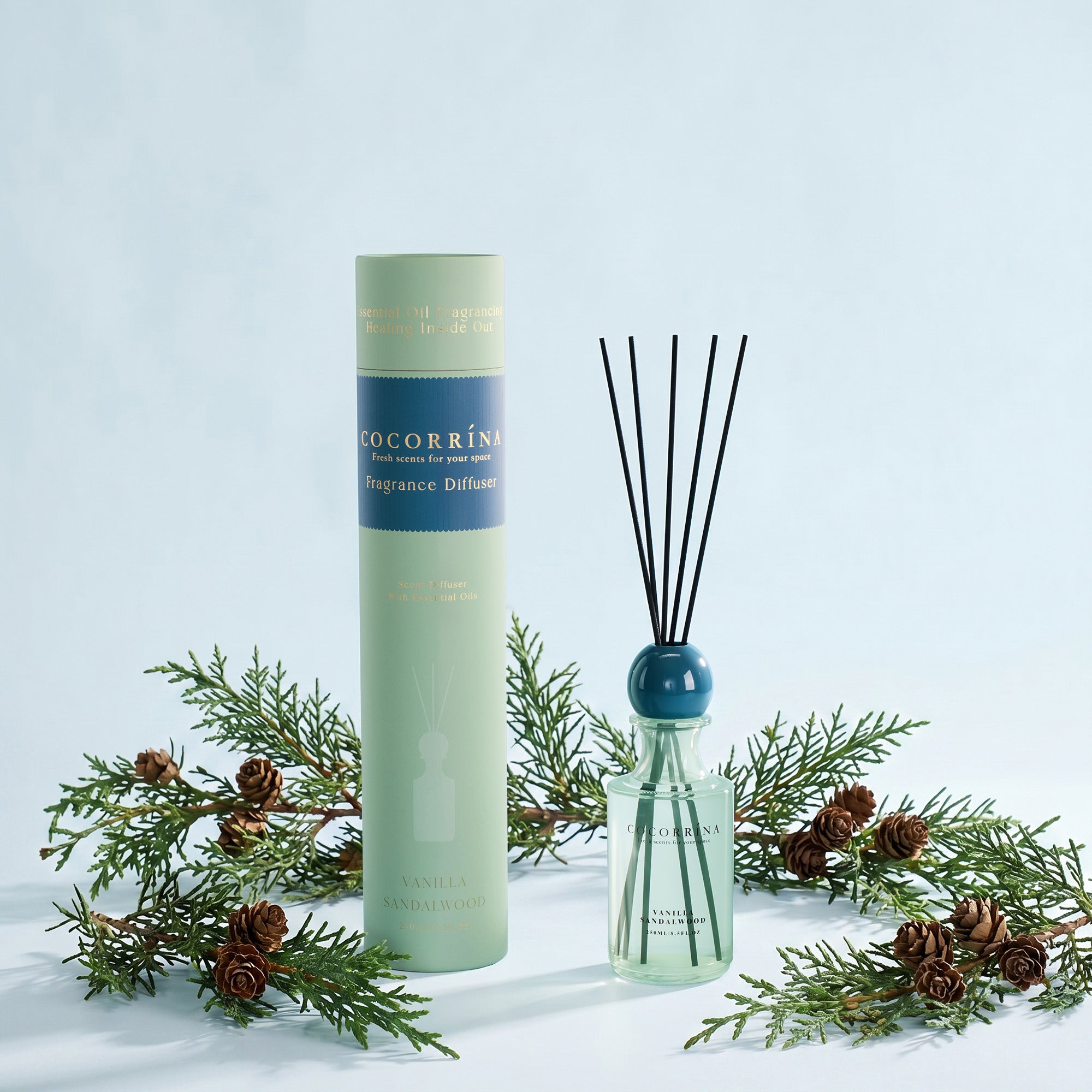 COCORRÍNA Vanilla Sandalwood Reed Diffuser