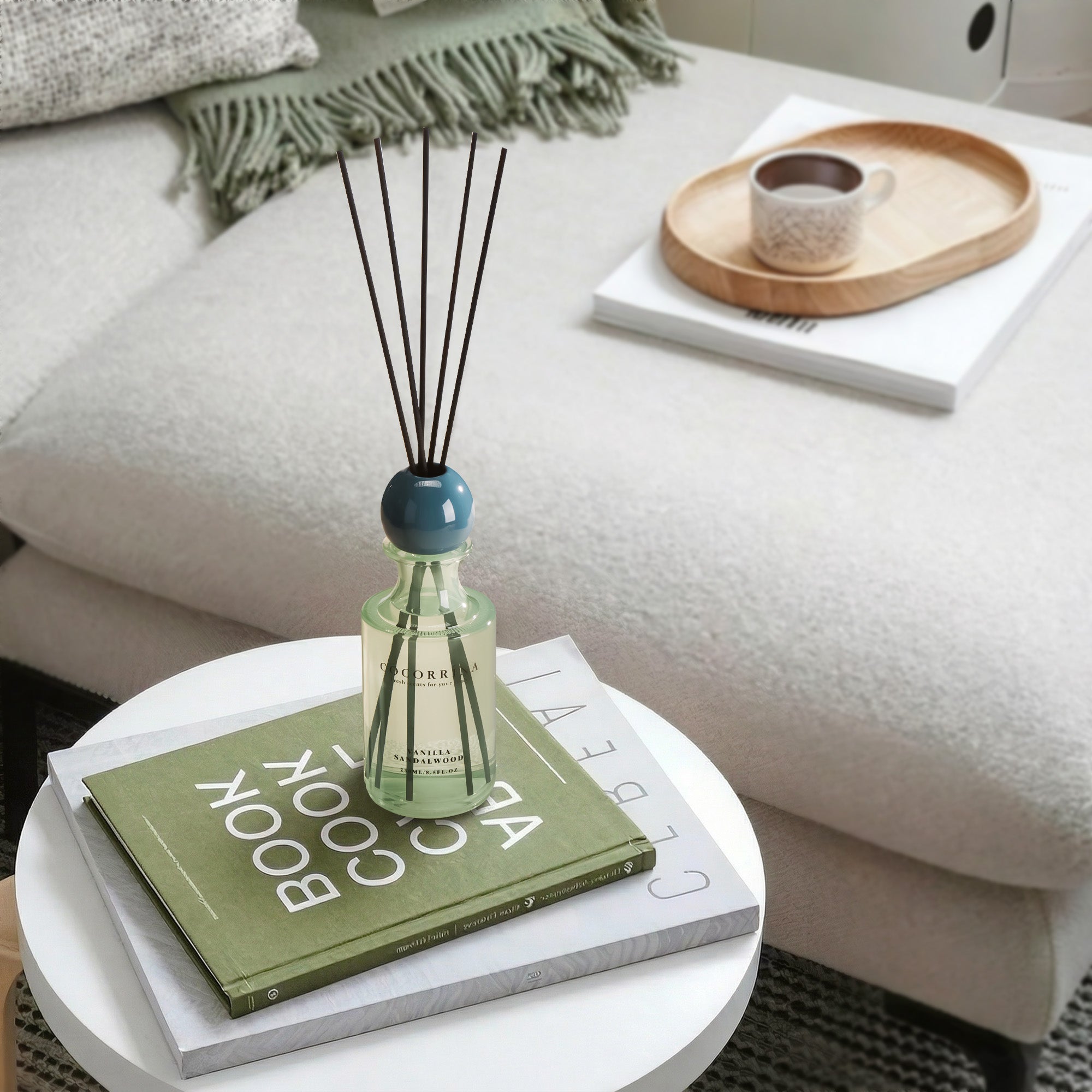 COCORRÍNA Vanilla Sandalwood Reed Diffuser