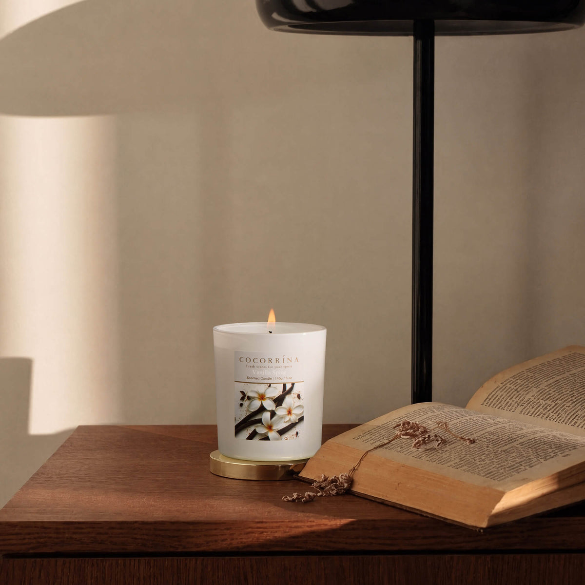 COCORRÍNA 5.oz Vanilla Spice Candle(Pre-order)