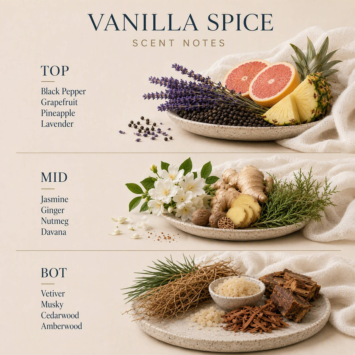 COCORRÍNA Vanilla Spice Candle 14.82oz