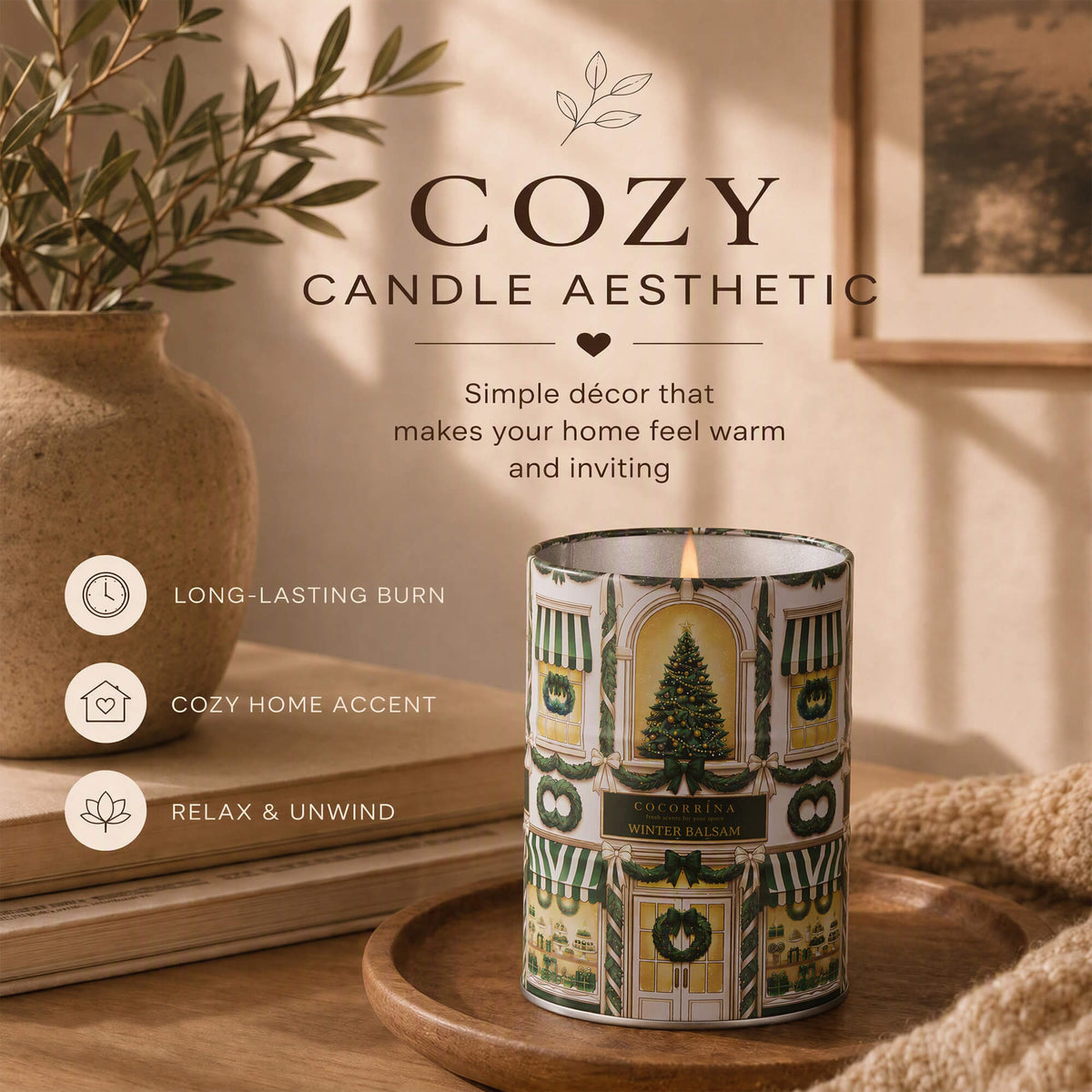 COCORRÍNA Winter Balsam Candle 11.29oz