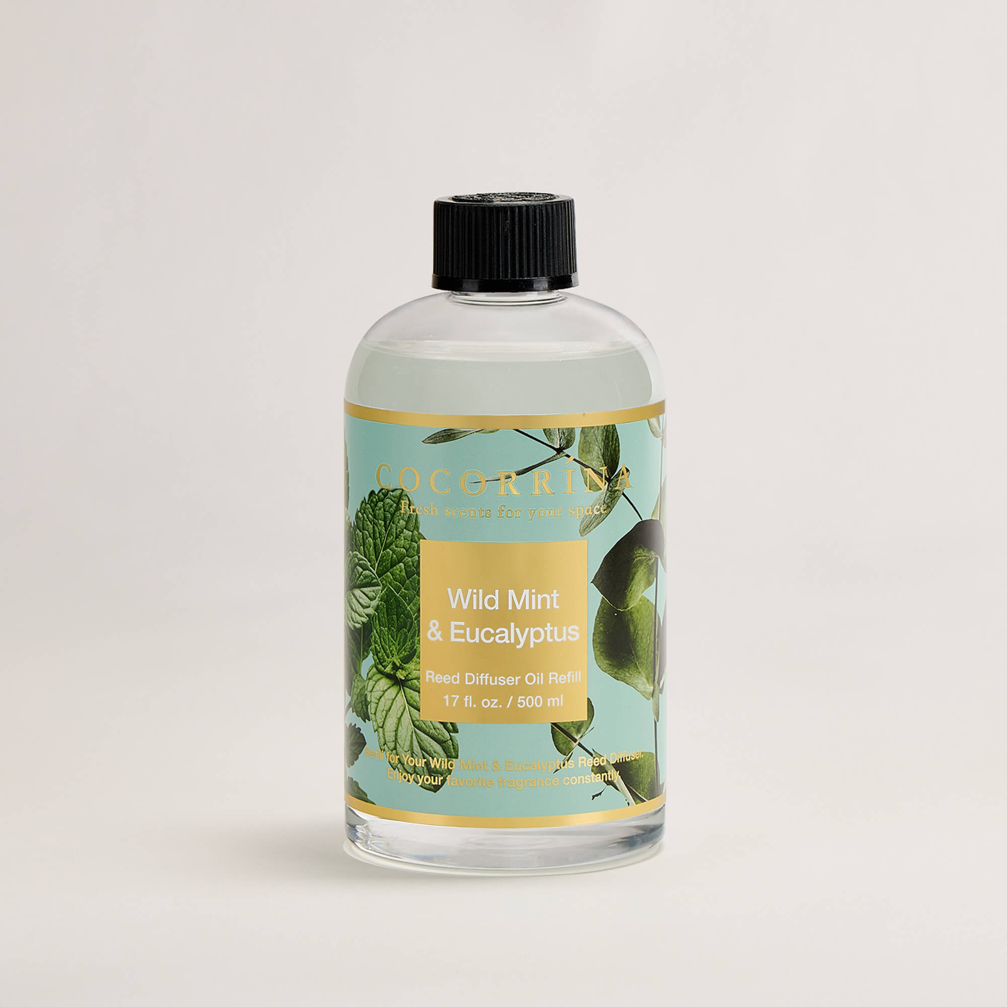 COCORRÍNA Wild Mint & Eucalyptus Diffuser Refill 16.9 floz
