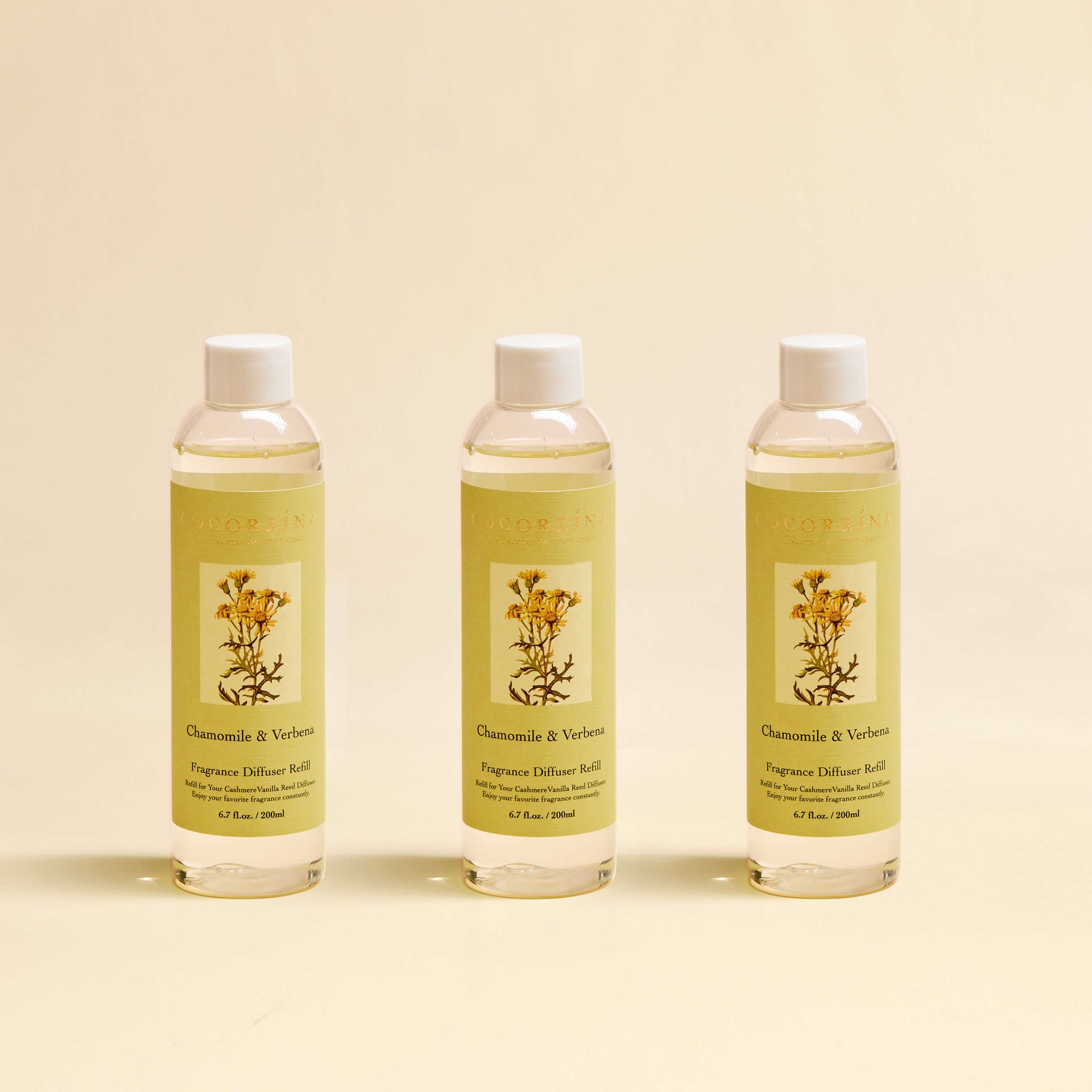 COCORRÍNA Chamomile & Verbena Diffuser Refill x 3