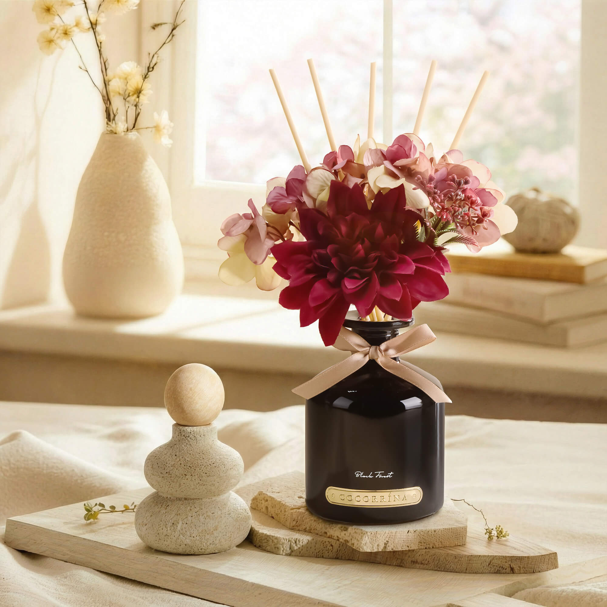 COCORRÍNA Black Forest Reed Diffuser Set
