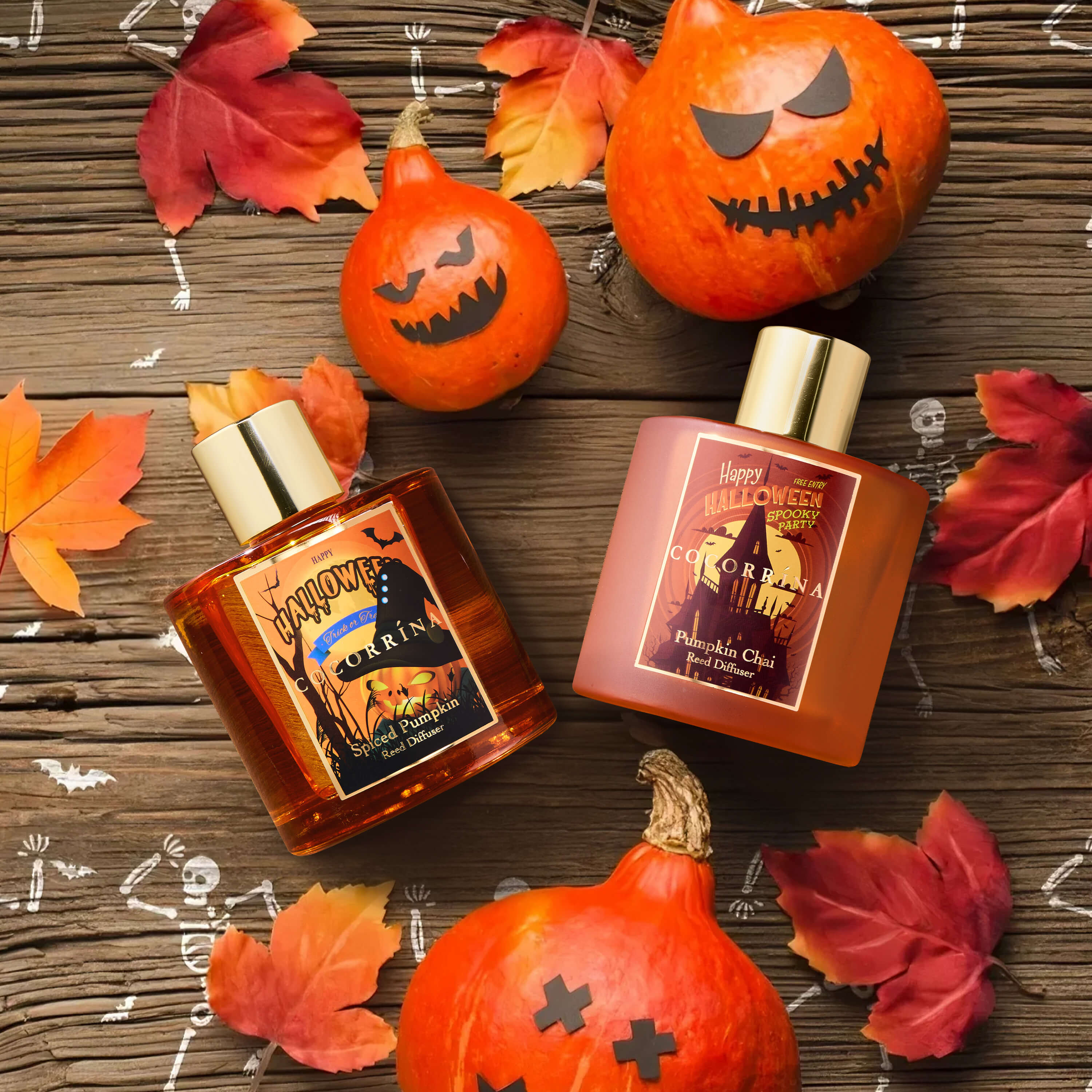 Difusor de varillas COCORRÍNA Pumpkin Chai