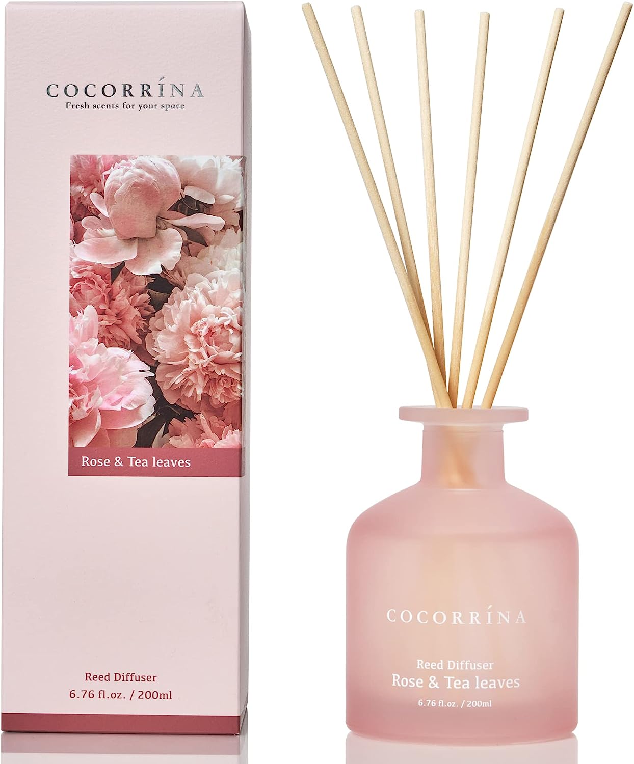 Rose & Tea Leaves Reed Diffuser